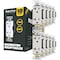 Faith Duplex Straight Blade Receptacle, 5-20R, 20 A, 125V AC, 2 Pole, 3 Wire, Flush Mount, Grounded SSRE4-WH-10 - alternate 7